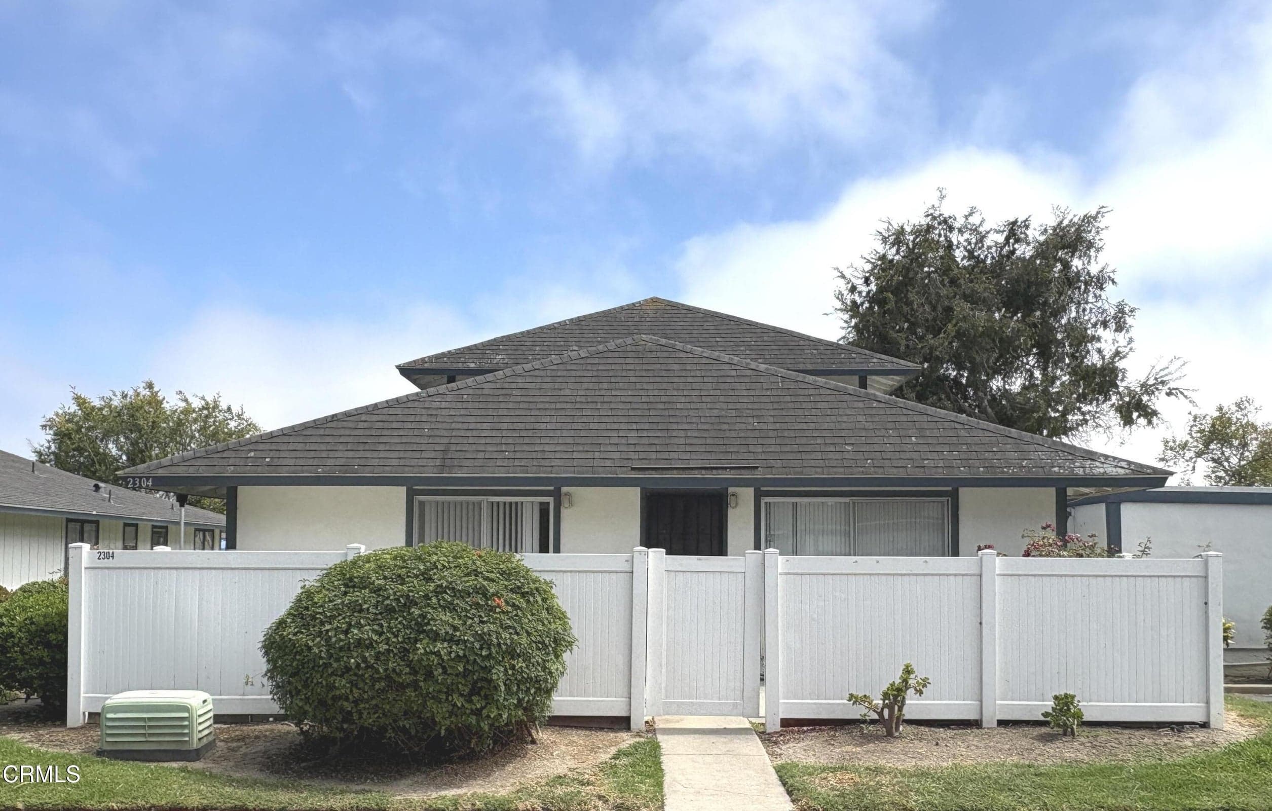 Front View of the home